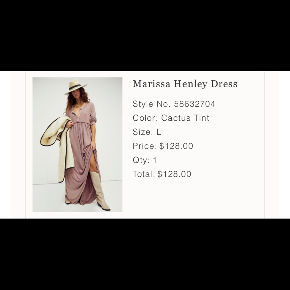 Free People Marissa Henley Dress
